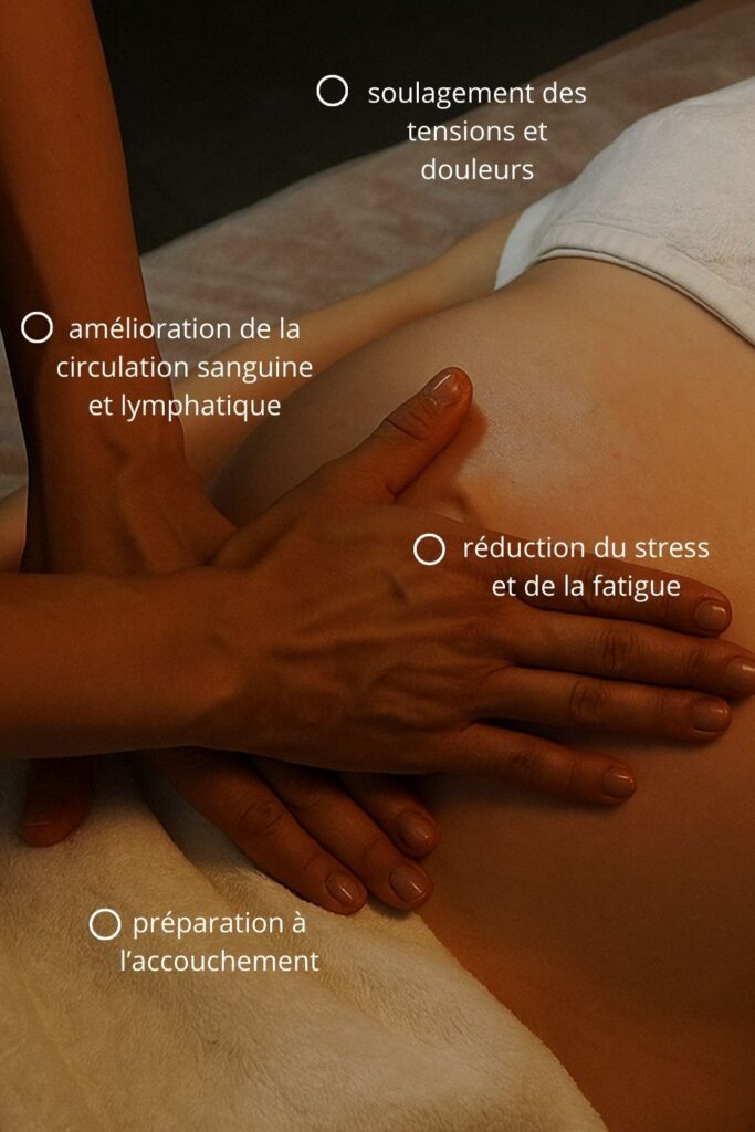 Massage prénatal Bordeaux pour soulager les tensions et préparer l’accouchement